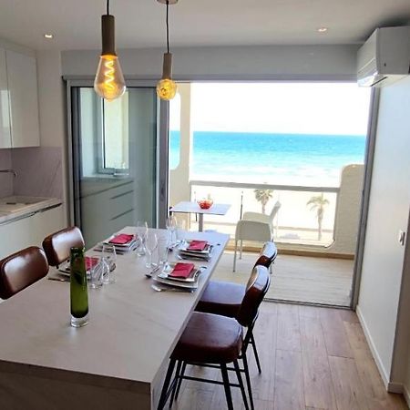 Belle Vue Mer Canet Plage accès piscine Couverte&chauffée Extérieur photo